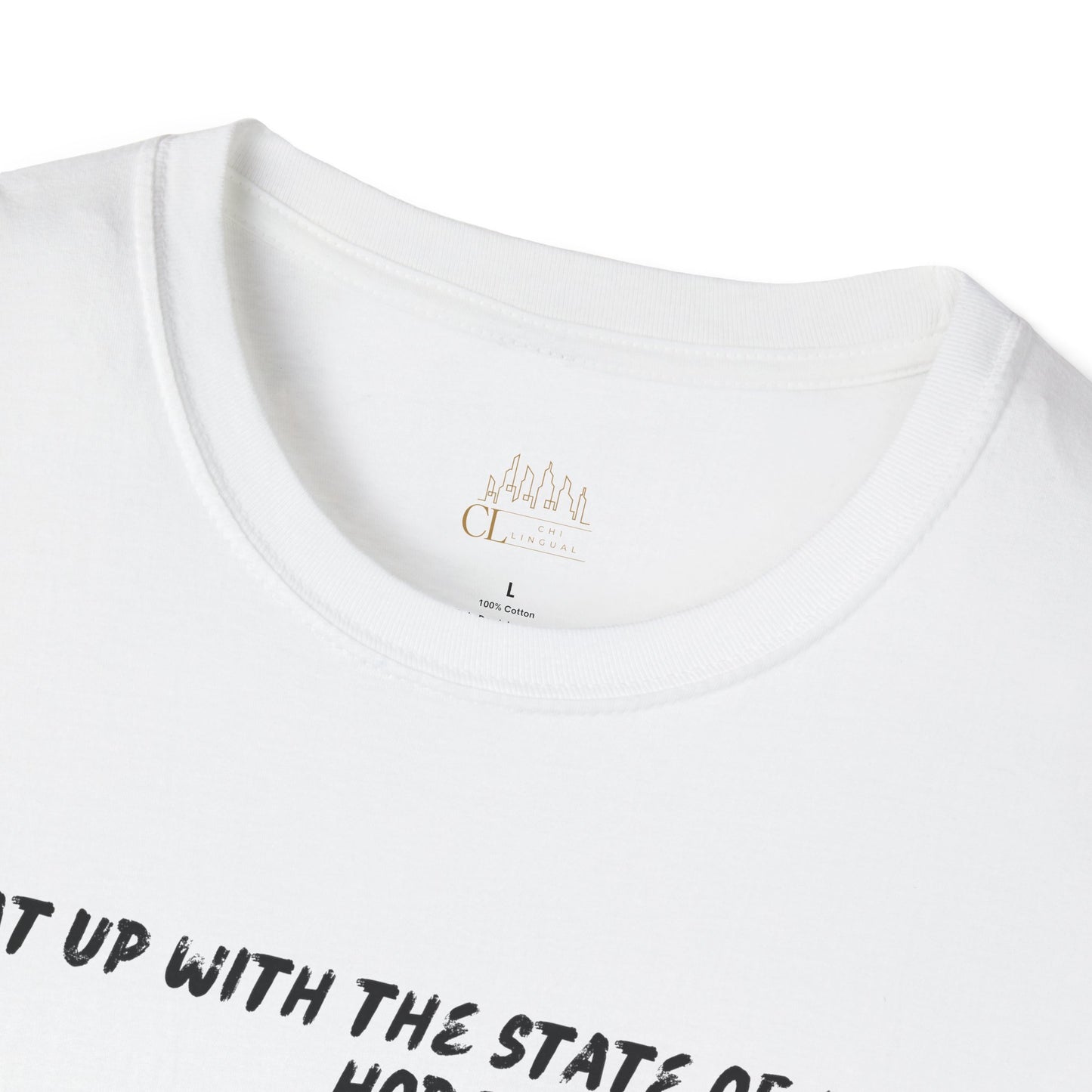 BARS T-SHIRT - NETWORK AND BULD - "STATE OF HIP HOP"