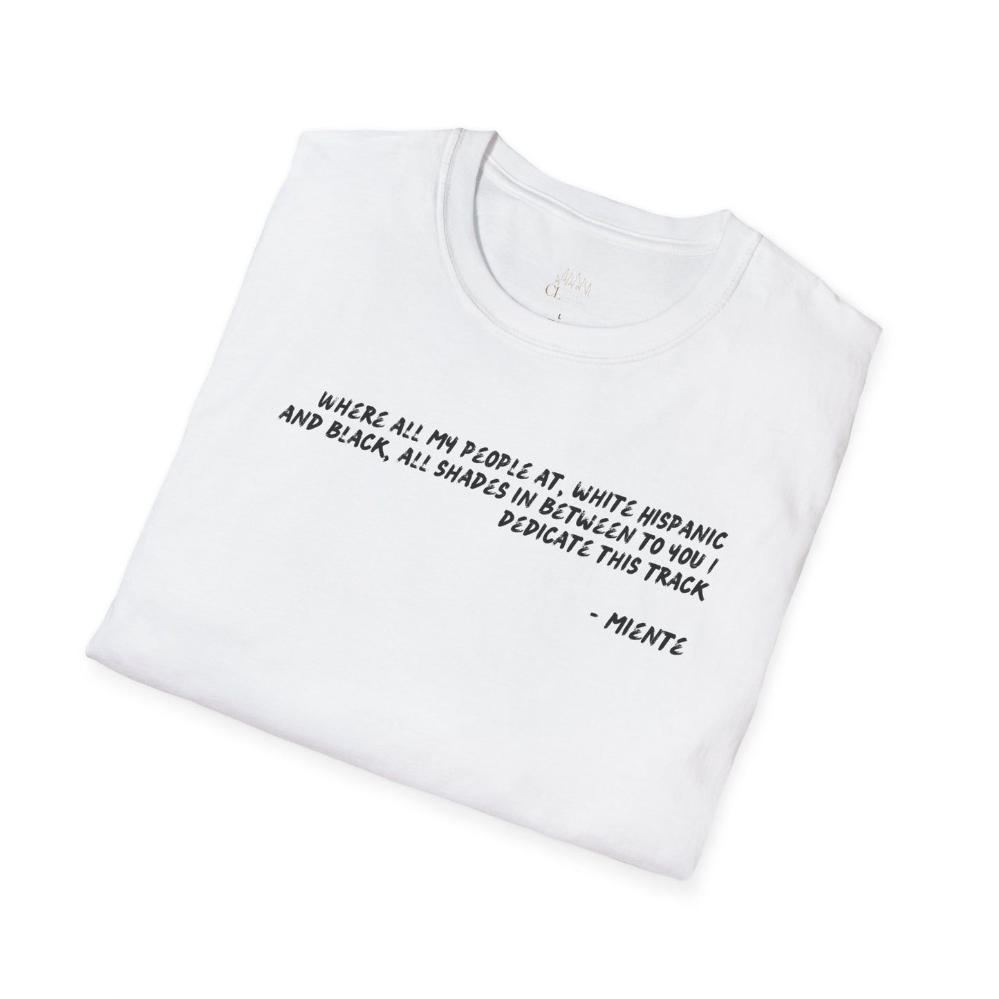 BARS T-SHIRT - MI GENTE - "ALL SHADES"