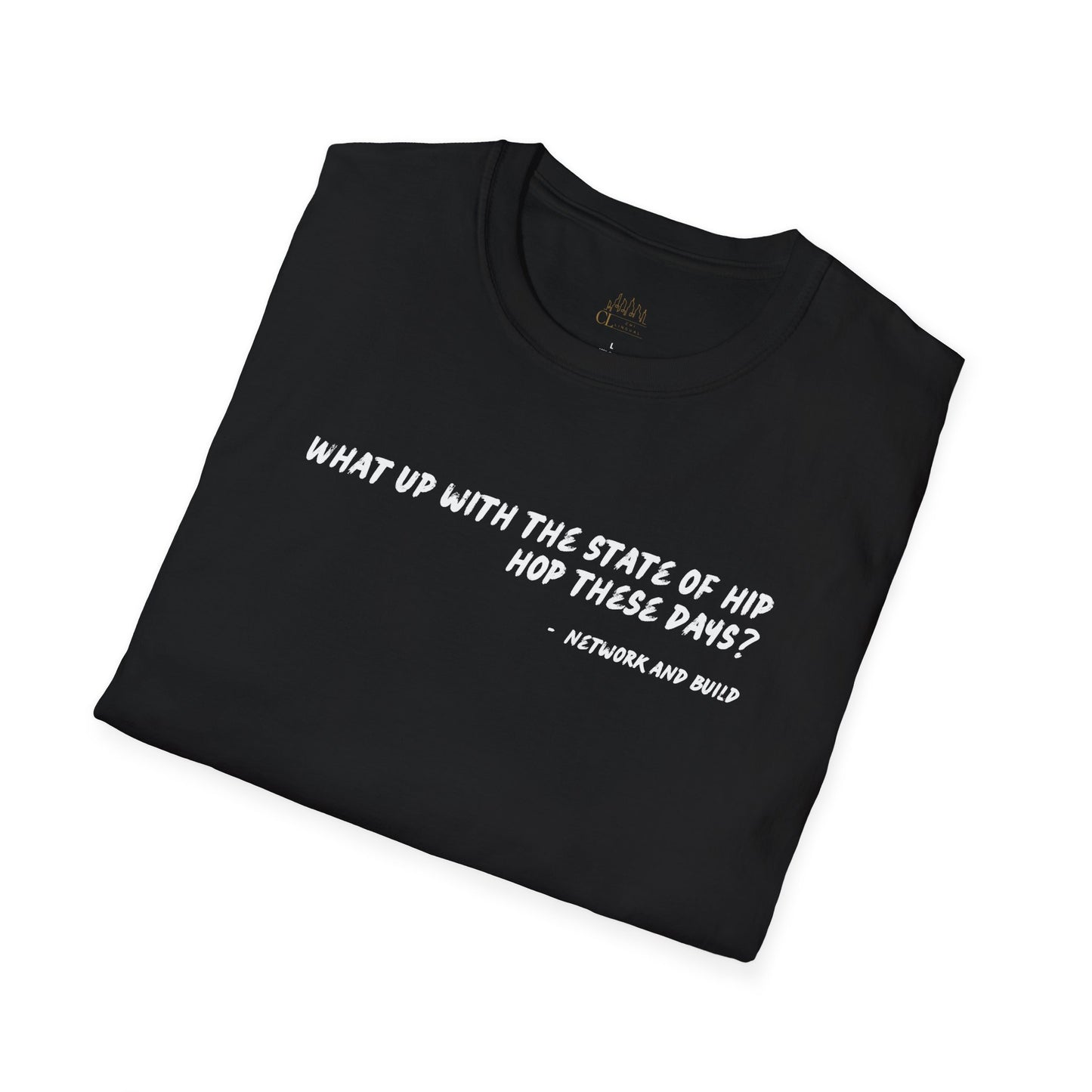 BARS T-SHIRT - NETWORK AND BULD - "STATE OF HIP HOP"