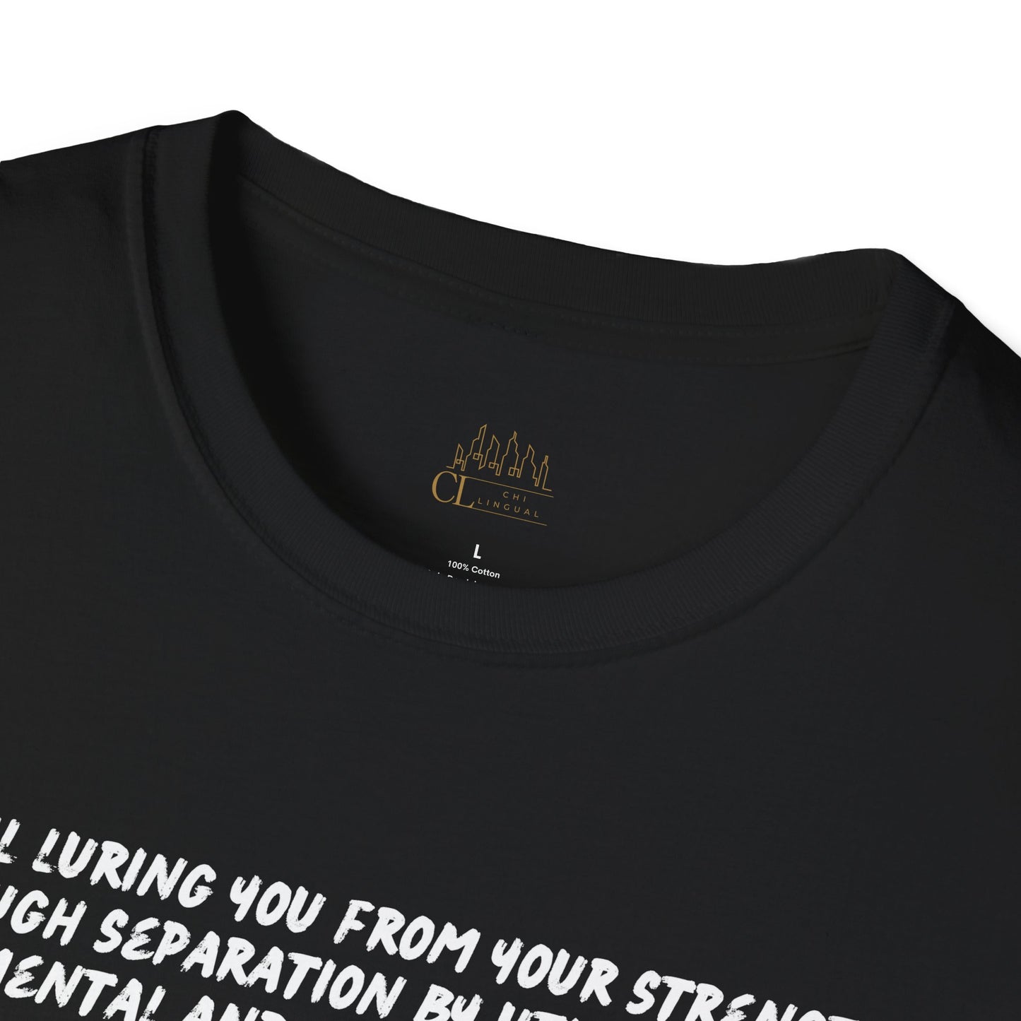 BARS T-SHIRT - MANIFEST DESTINY (GROWN MAN ALBUM) - "PLAY THE GAME"
