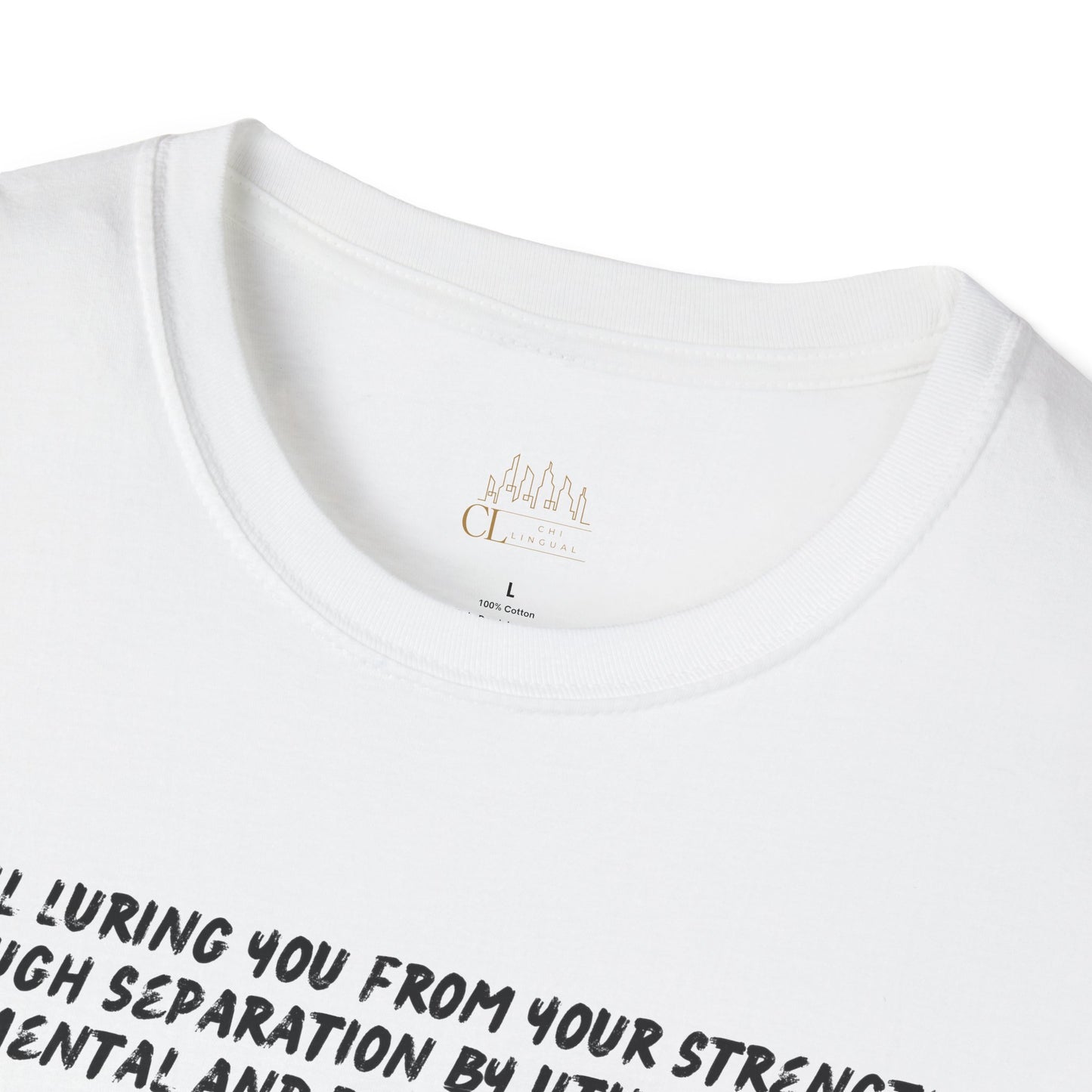 BARS T-SHIRT - MANIFEST DESTINY (GROWN MAN ALBUM) - "PLAY THE GAME"