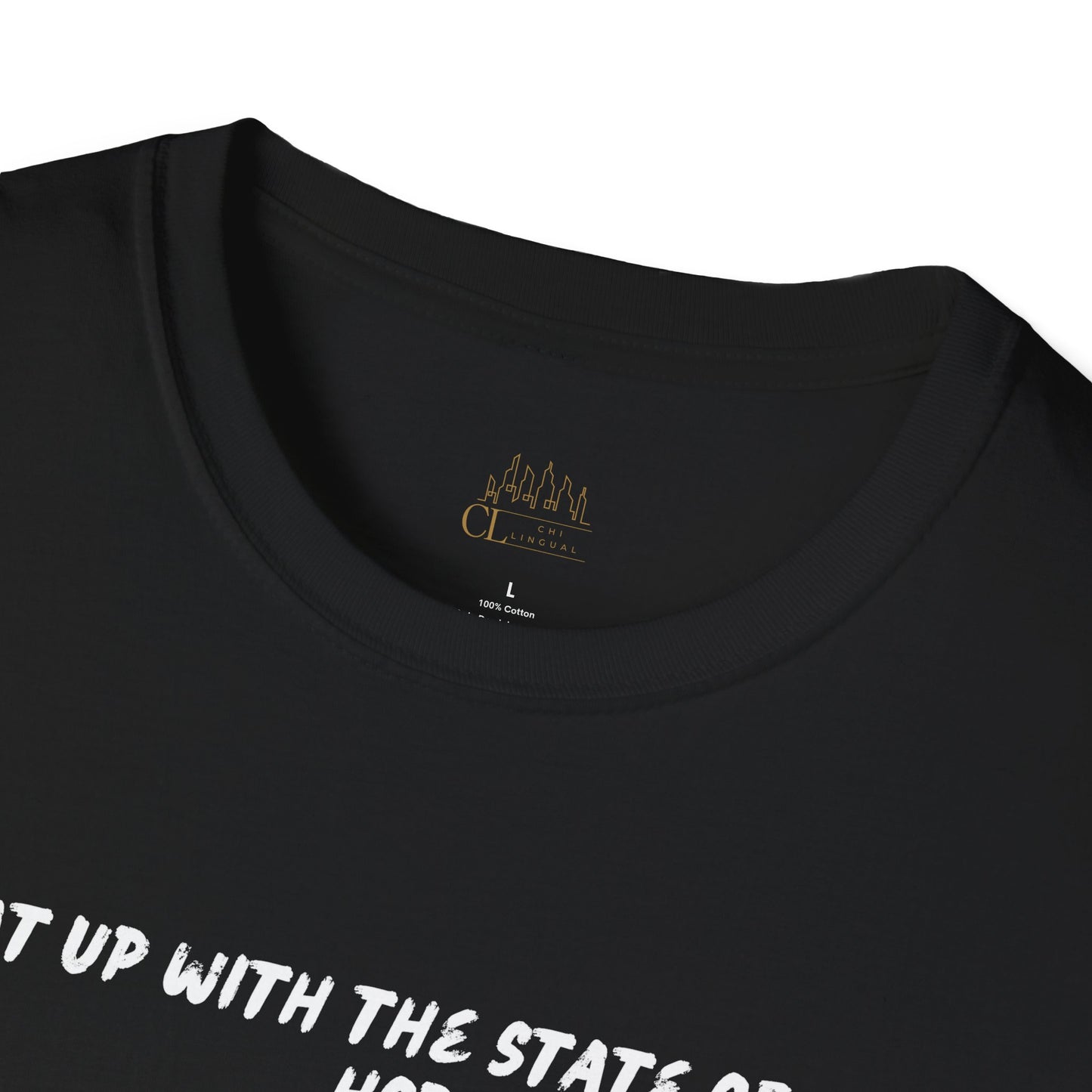 BARS T-SHIRT - NETWORK AND BULD - "STATE OF HIP HOP"