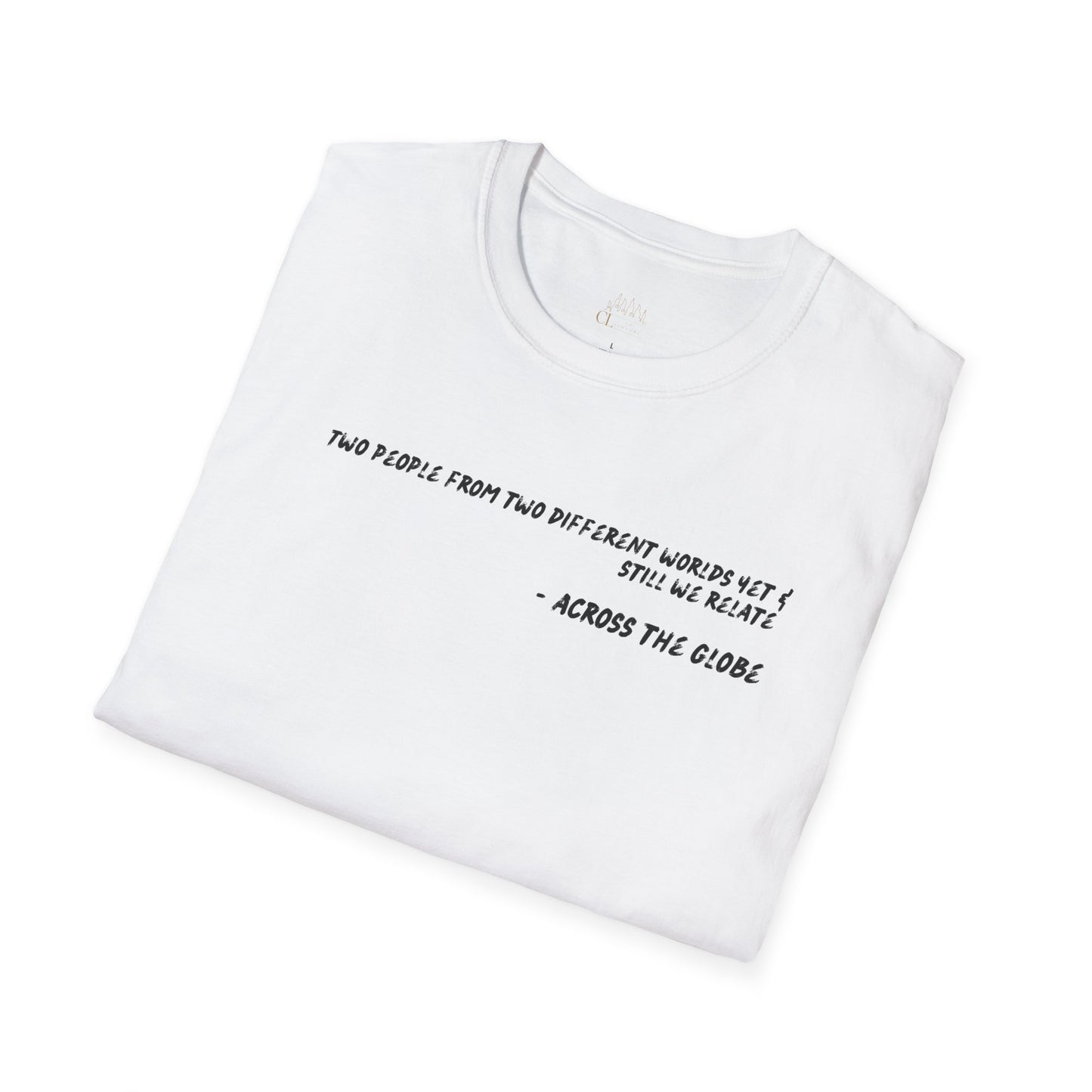 BARS T-SHIRT - ACROSS THE GLOBE - "STAR CROSSED"