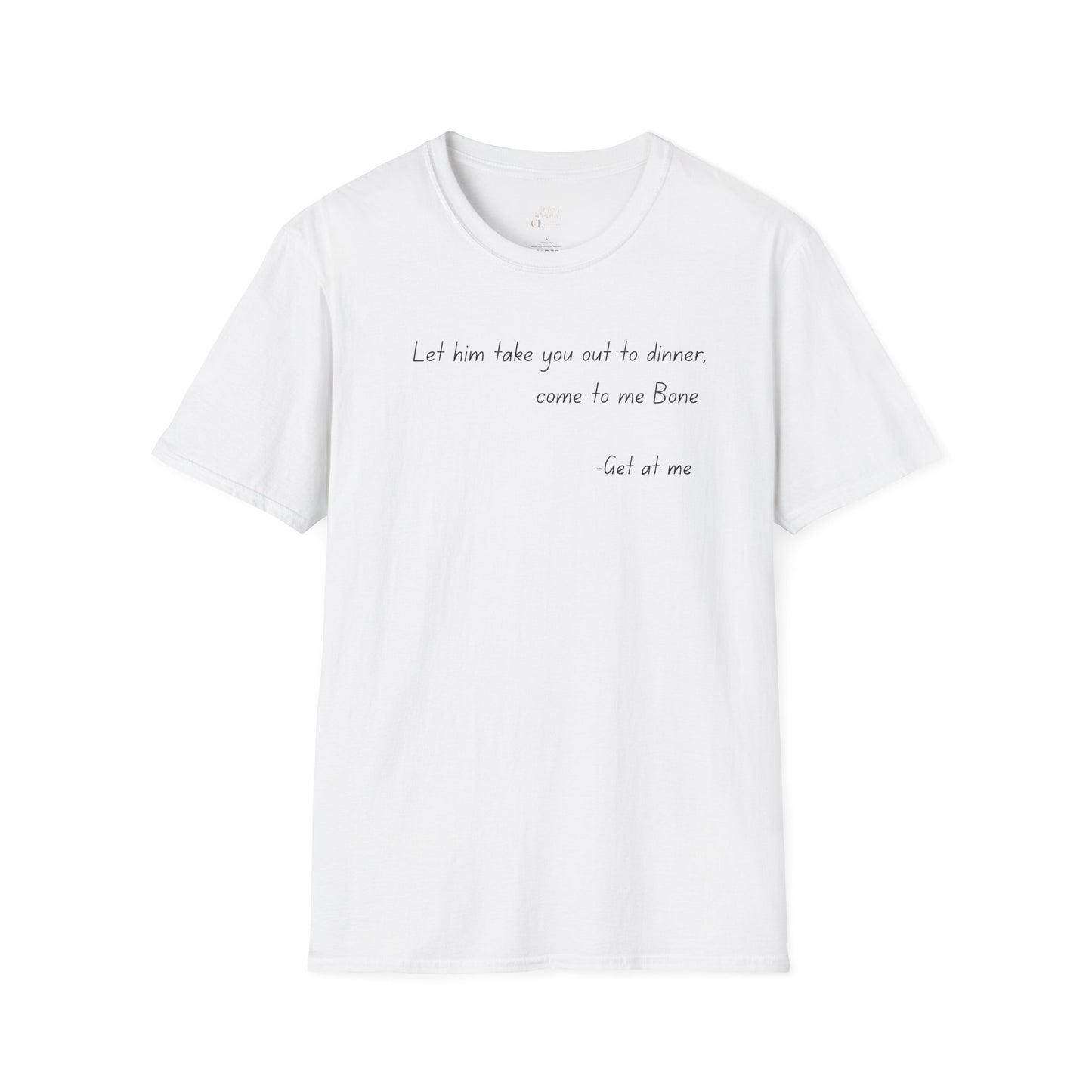 Hip-hop Unisex T-Shirt with Chi-lingual Brand Lyrics