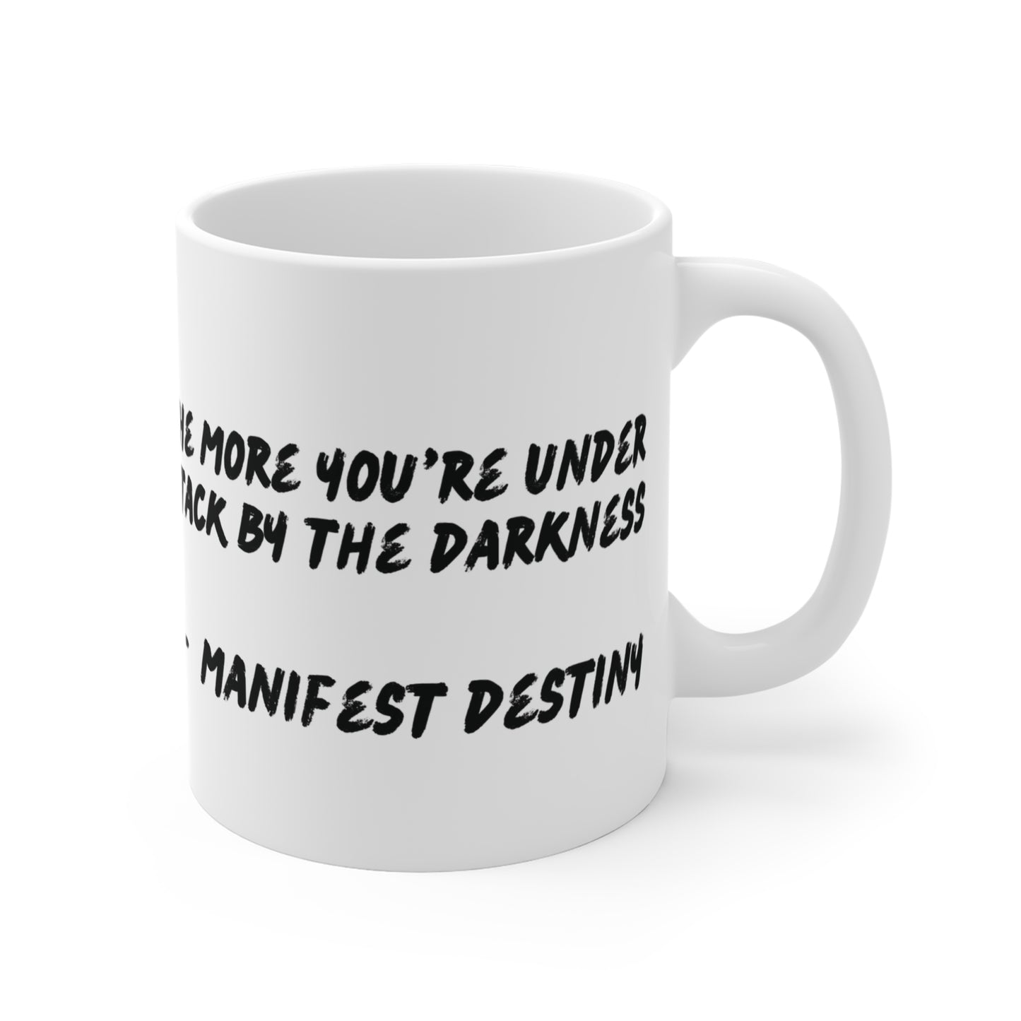 Chi-lingual Mug "manifest destiny"