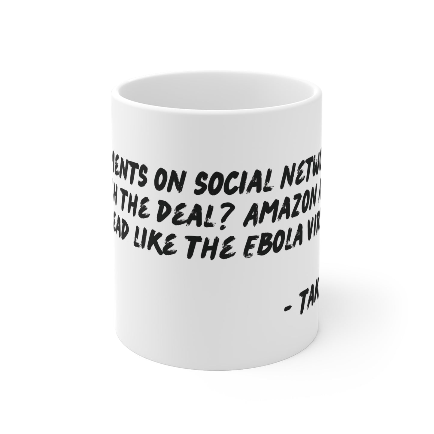 Chi-lingual Mug " take the city"