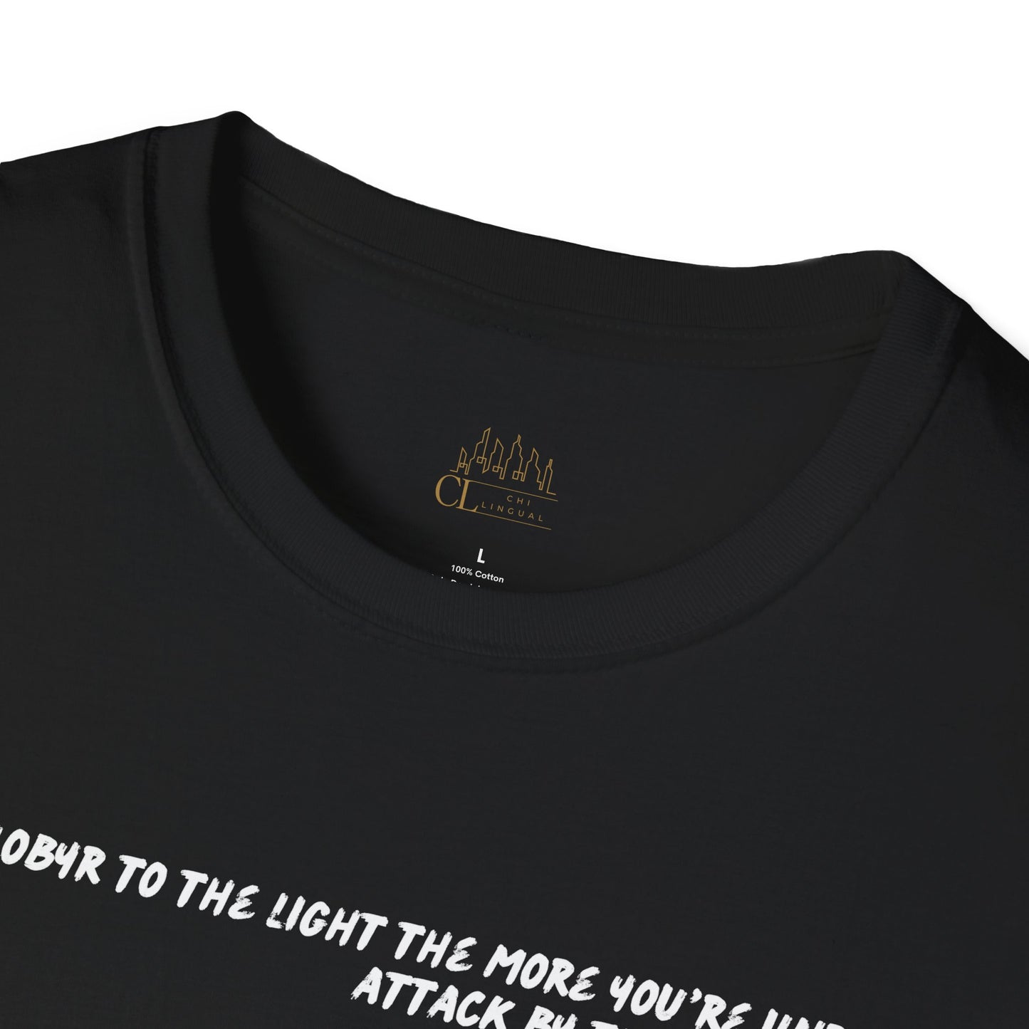 BARS T-SHIRT - MANIFEST DESTINY (GROWN MAN ALBUM) - "THE LIGHT"