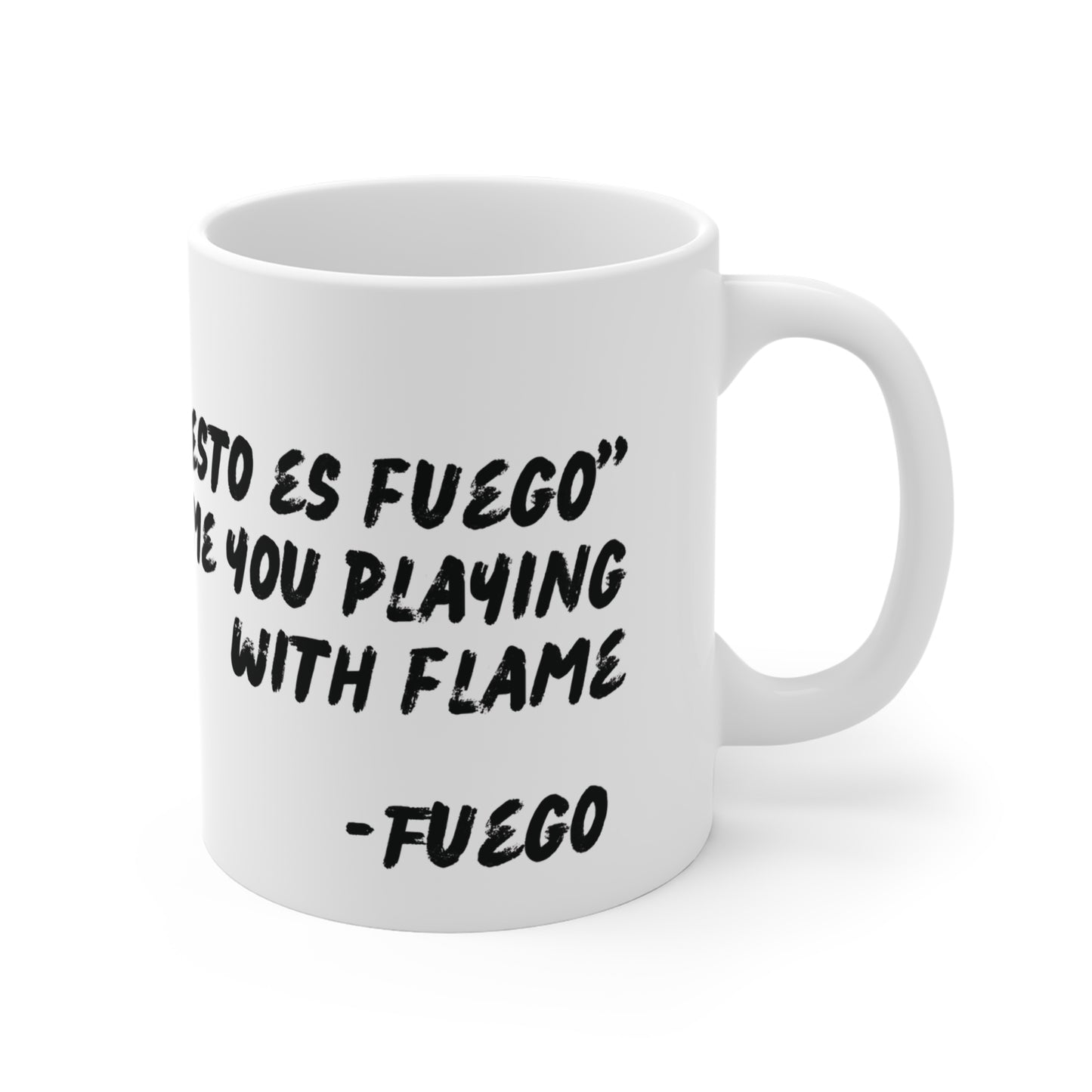 Chi-lingual Mug "Fuego"