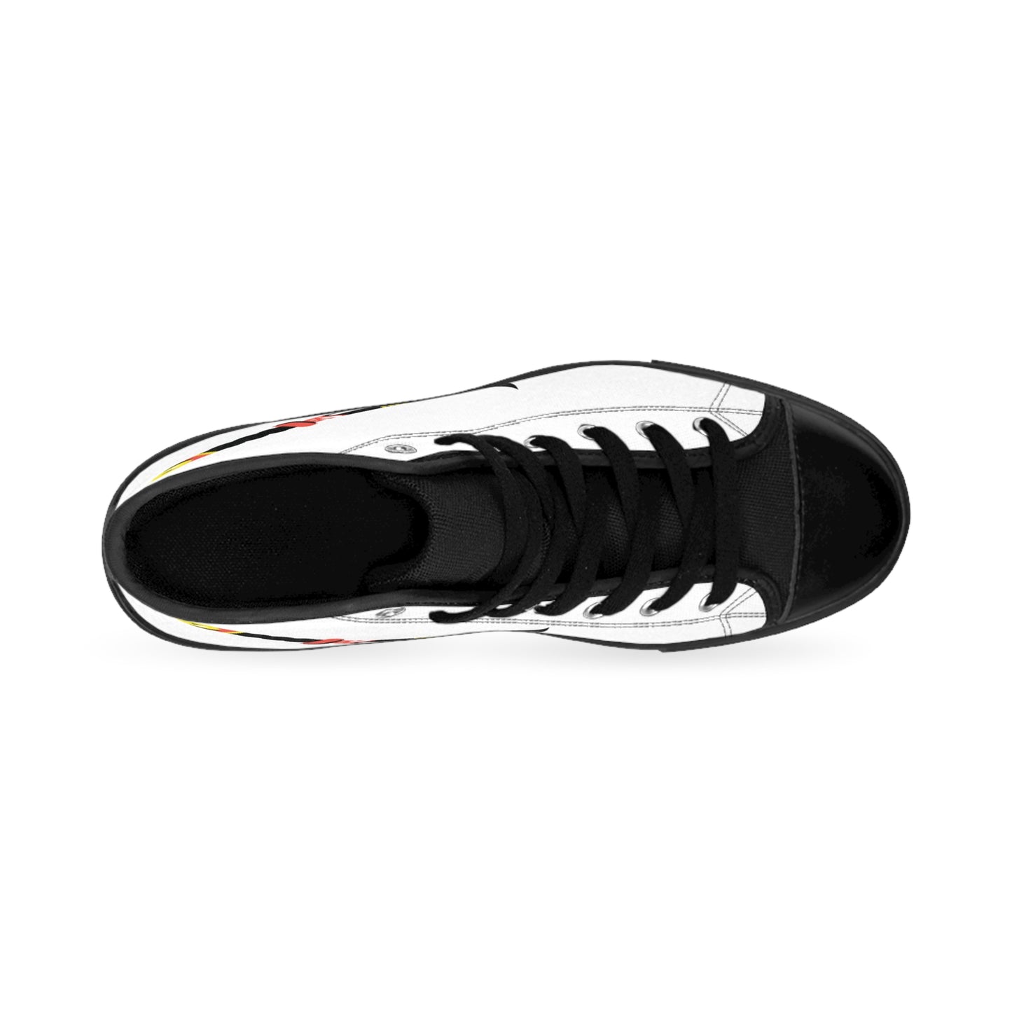 Cacique Collection: High-Top Sneakers with Decorative Machete Graphic,Bold Streetwear Footwear