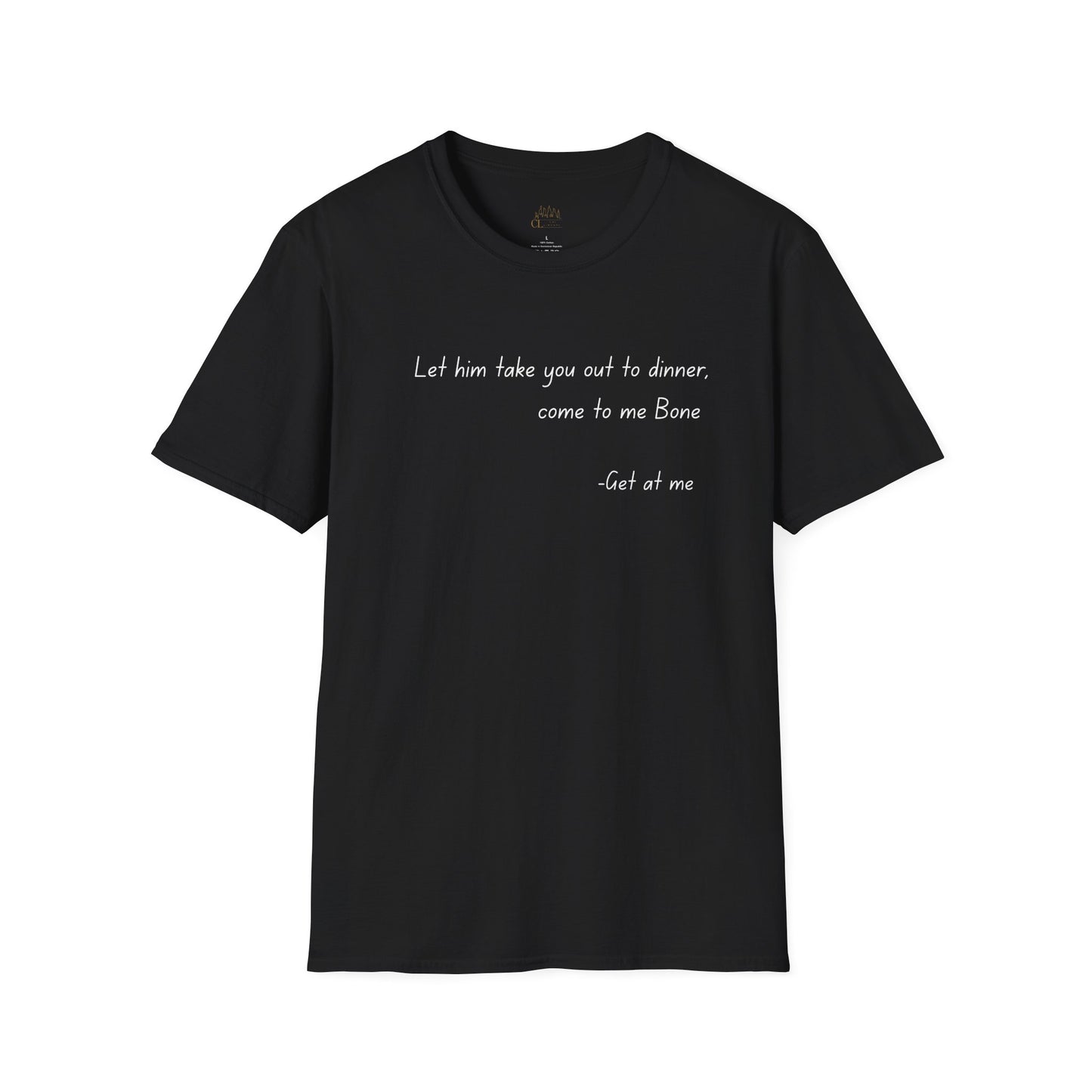 Hip-hop Unisex T-Shirt with Chi-lingual Brand Lyrics