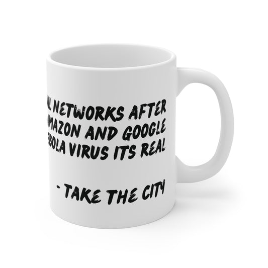 Chi-lingual Mug " take the city"