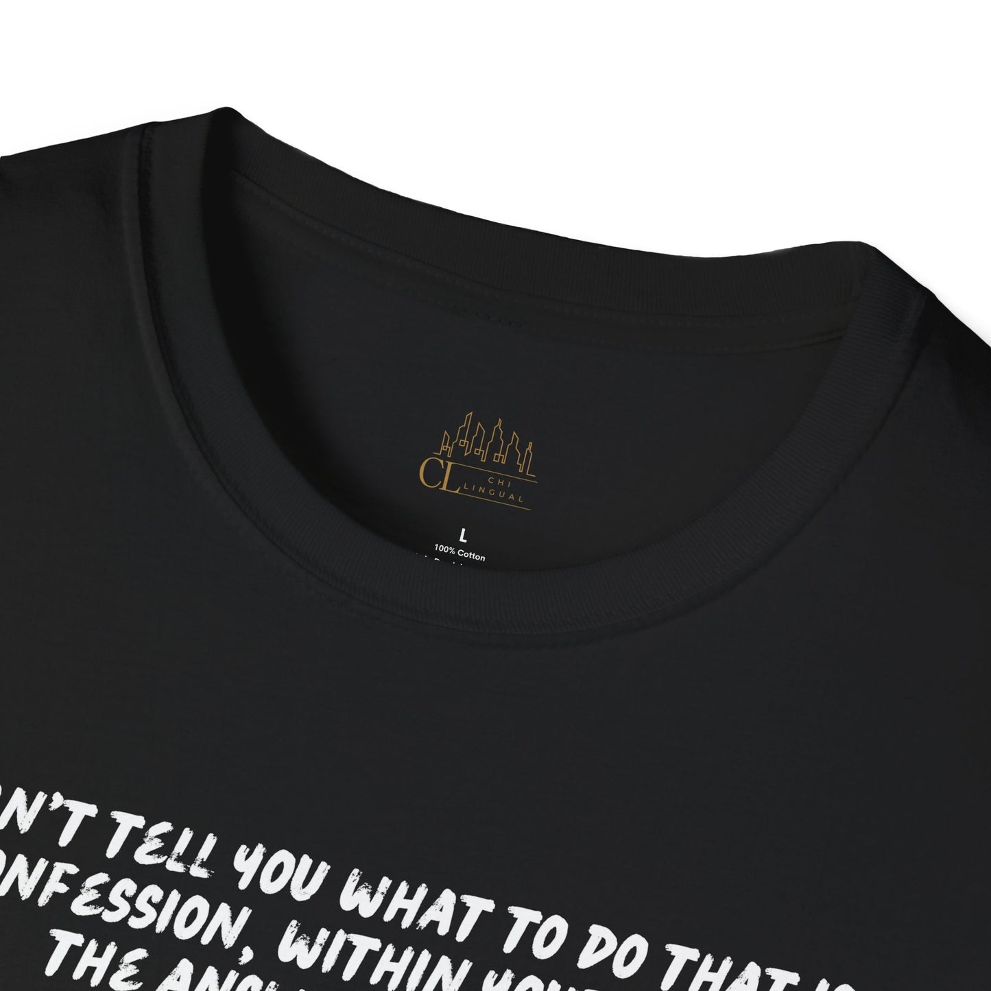 BARS T-SHIRT - OH LORD 2 (GROWN MAN ALBUM) - "CONFESSION"