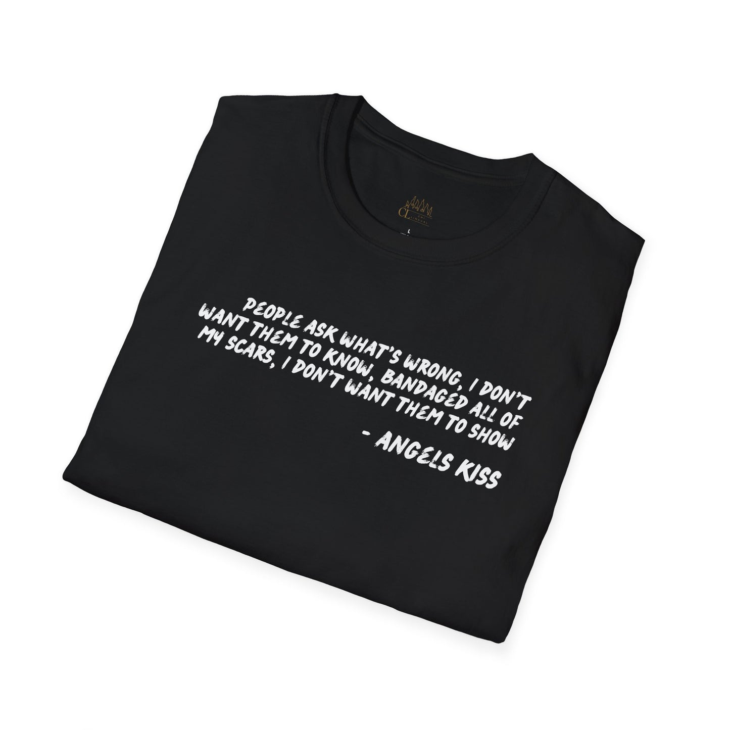 BARS T-SHIRT - ANGELS KISS (GROWN MAN ALBUM) - "SCARS"