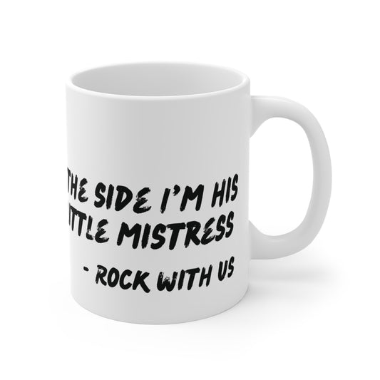 Chi-lingual Mug "Rock with us"