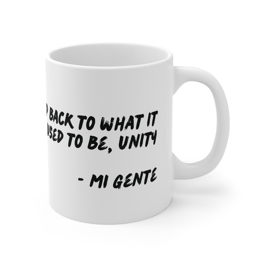 Chi-lingual Mug " migente"