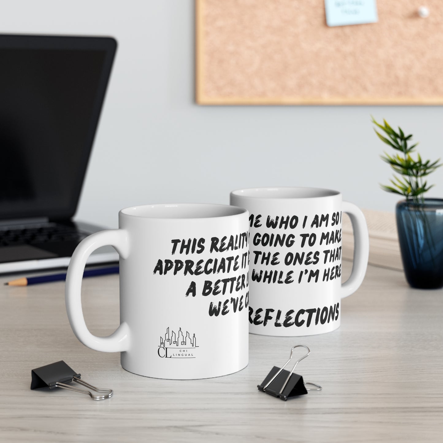 Chi-lingual Mug "reflections"