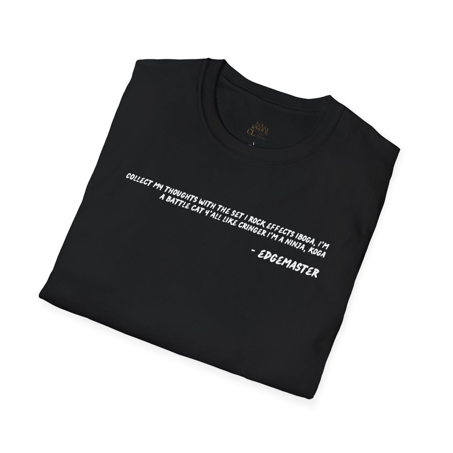 BARS T-SHIRT - EDGEMASTER - "COLLECT MY THOUGHTS"