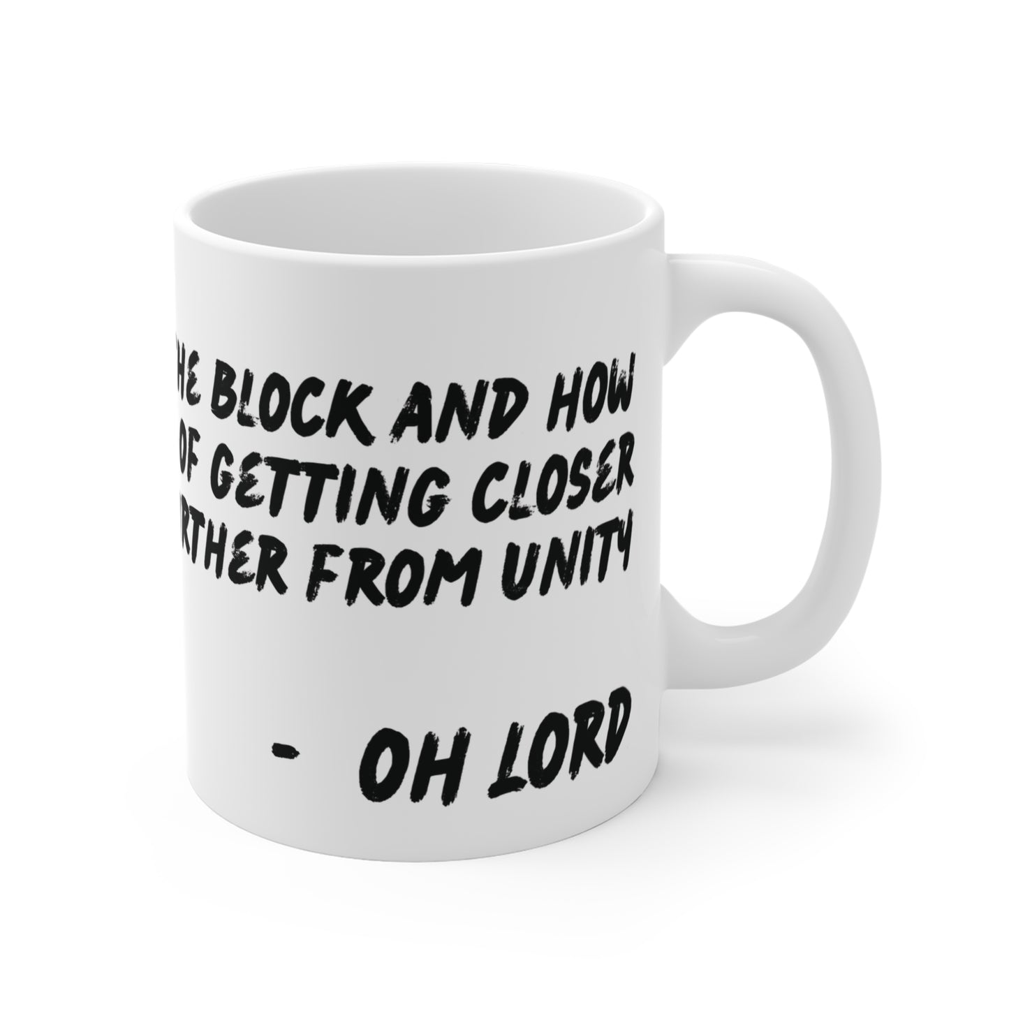 Chi-lingual Mug "oh Lord"